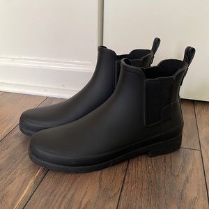 Hunter Refined Slim Fit Chelsea Boots Size US 8